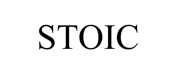 Trademark Logo STOIC