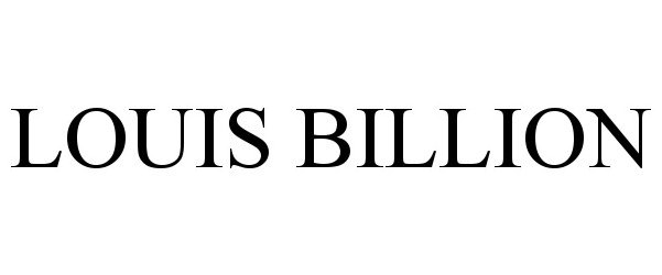 Trademark Logo LOUIS BILLION