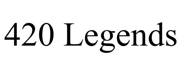 Trademark Logo 420 LEGENDS