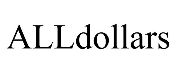 Trademark Logo ALLDOLLARS