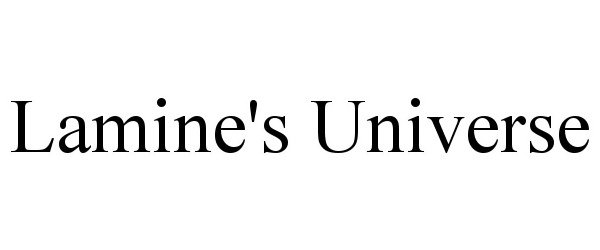 Trademark Logo LAMINE'S UNIVERSE