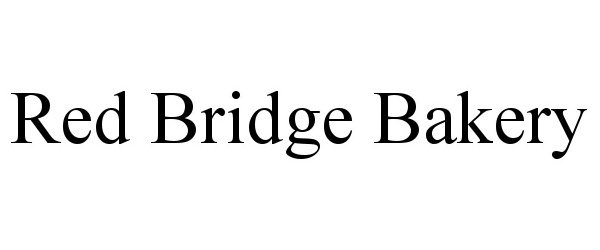 Trademark Logo RED BRIDGE BAKERY