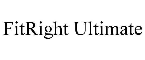  FITRIGHT ULTIMATE