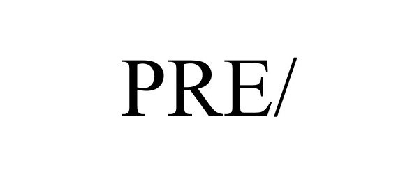 Trademark Logo PRE/