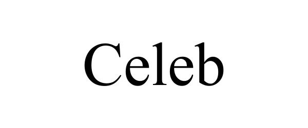 Trademark Logo CELEB