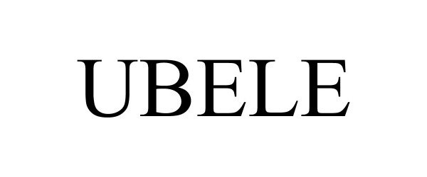  UBELE