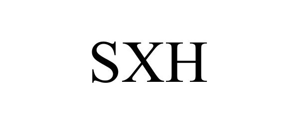 Trademark Logo SXH