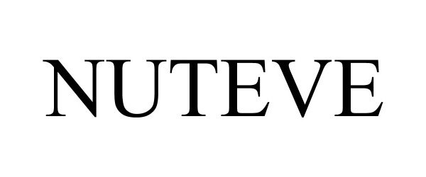 Trademark Logo NUTEVE