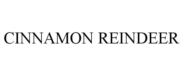 Trademark Logo CINNAMON REINDEER