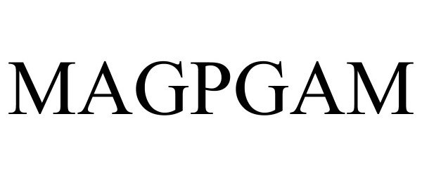 Trademark Logo MAGPGAM