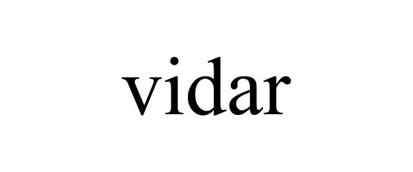 Trademark Logo VIDAR