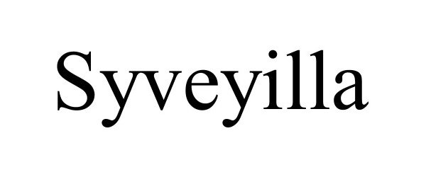Trademark Logo SYVEYILLA