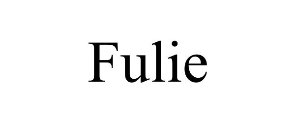 Trademark Logo FULIE