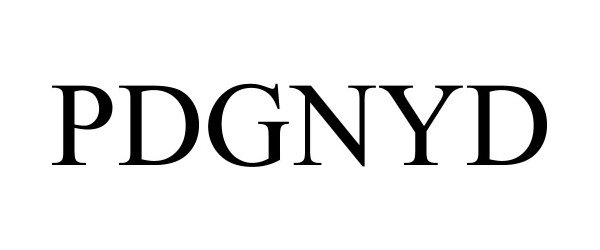Trademark Logo PDGNYD