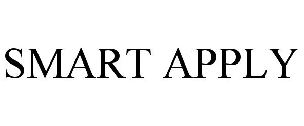 Trademark Logo SMART APPLY