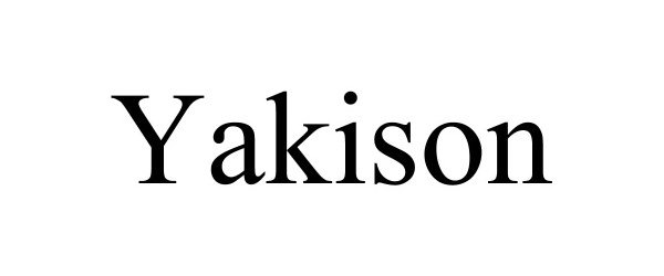 Trademark Logo YAKISON