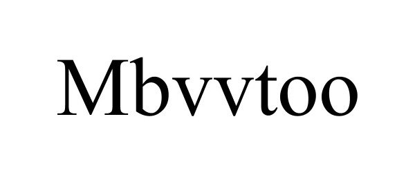 Trademark Logo MBVVTOO