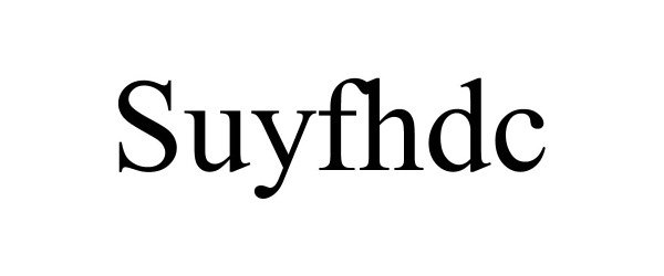 Trademark Logo SUYFHDC