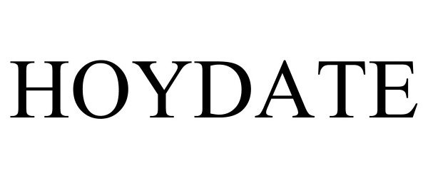 Trademark Logo HOYDATE