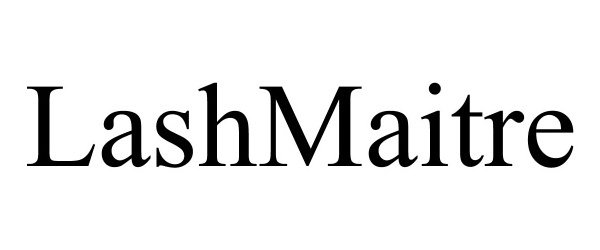 Trademark Logo LASHMAITRE
