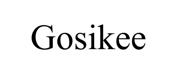  GOSIKEE