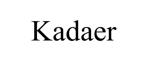  KADAER