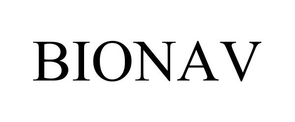 Trademark Logo BIONAV