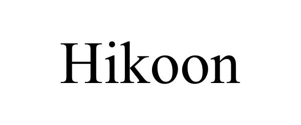 Trademark Logo HIKOON