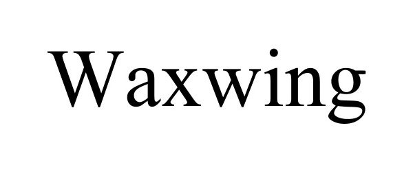 Trademark Logo WAXWING
