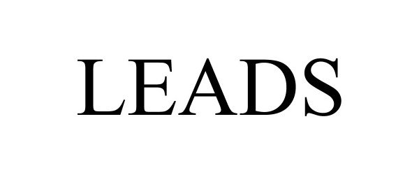Trademark Logo LEADS