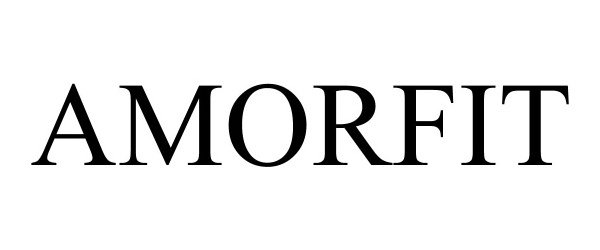Trademark Logo AMORFIT