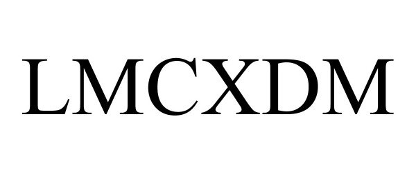 Trademark Logo LMCXDM