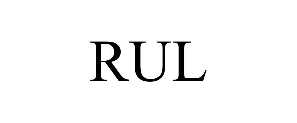 Trademark Logo RUL