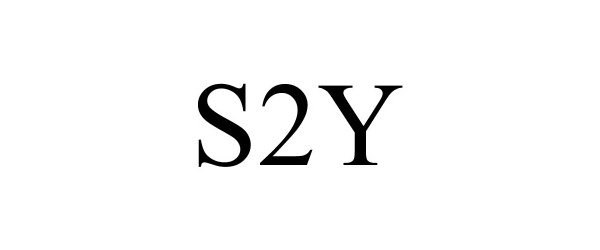 Trademark Logo S2Y