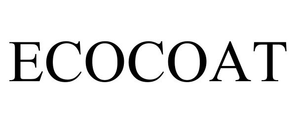 Trademark Logo ECOCOAT