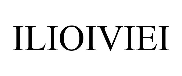 Trademark Logo ILIOIVIEI