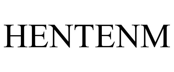 Trademark Logo HENTENM