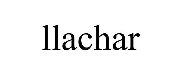 Trademark Logo LLACHAR