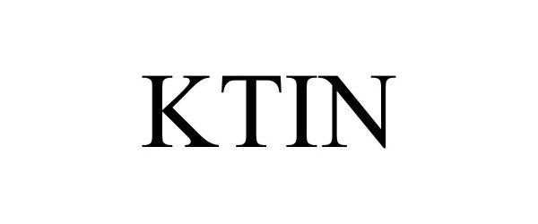 Trademark Logo KTIN