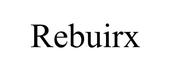 Trademark Logo REBUIRX