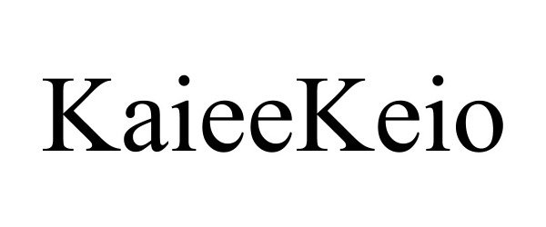 Trademark Logo KAIEEKEIO