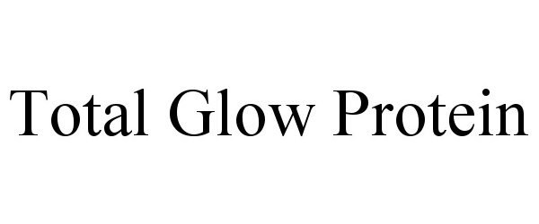 Trademark Logo TOTAL GLOW PROTEIN