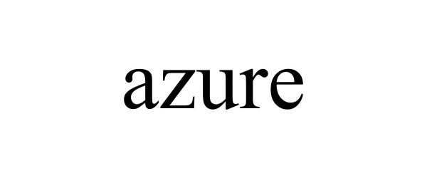 Trademark Logo AZURE
