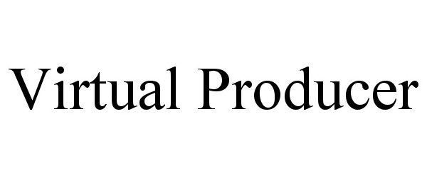 Trademark Logo VIRTUAL PRODUCER