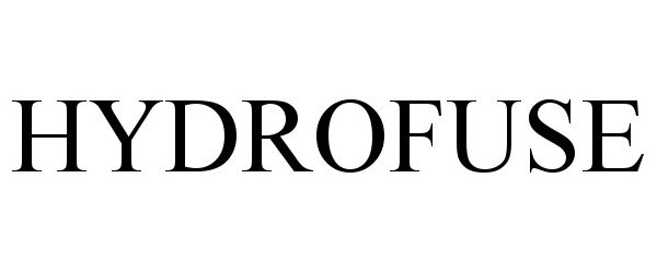 Trademark Logo HYDROFUSE