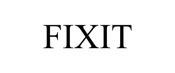 Trademark Logo FIXIT