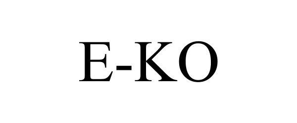  E-KO