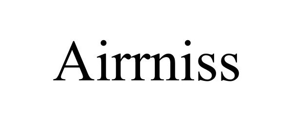 Trademark Logo AIRRNISS