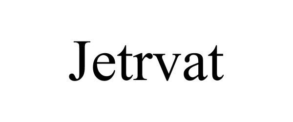 Trademark Logo JETRVAT