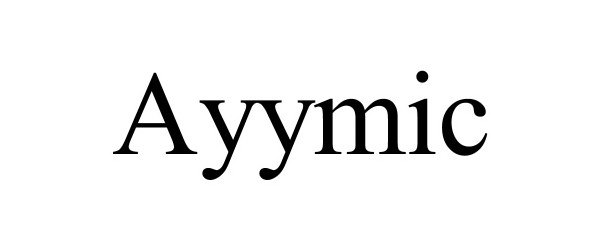 Trademark Logo AYYMIC